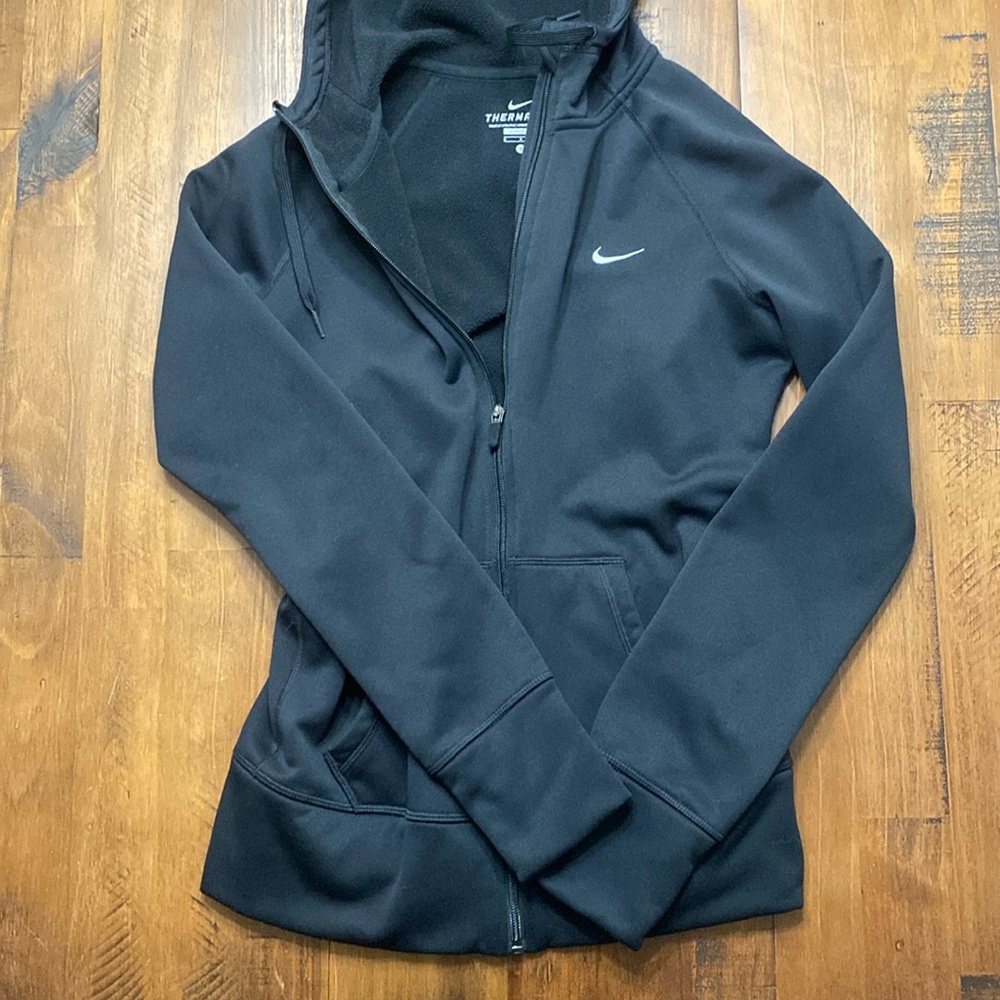Nike full zip down hoodie